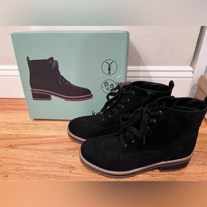 NEW Kensie Women's KASHA Ankle Boots - BLACK